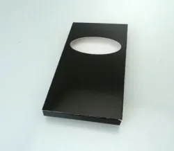 Traditional Chocolate Bar Pocket; Shiny Black